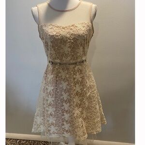 {Altar’d State} laced midi dress